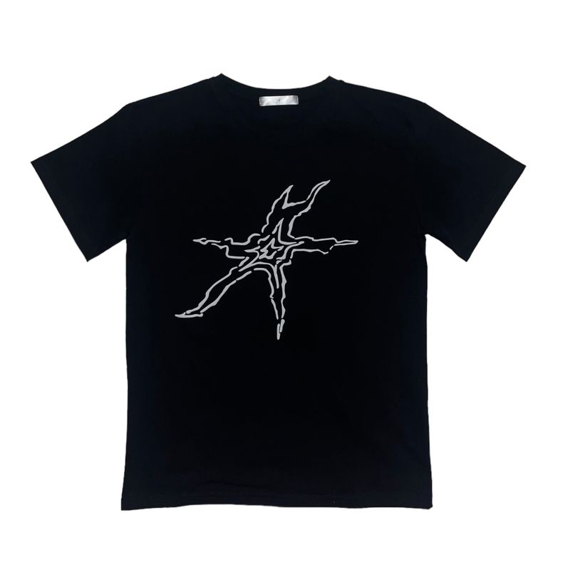 SMOKEASTAR(スモークアスター)の「SMOKEASTAR LOGO T-SHIRTS(BLACK)(Tops)」