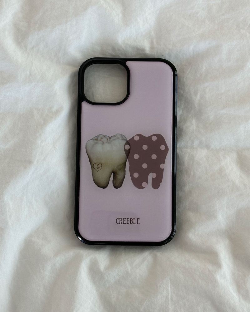 creeble（クリーブル）の「[MADE]Teeth & dot epoxy bumper case（Smartphone Accessories）」