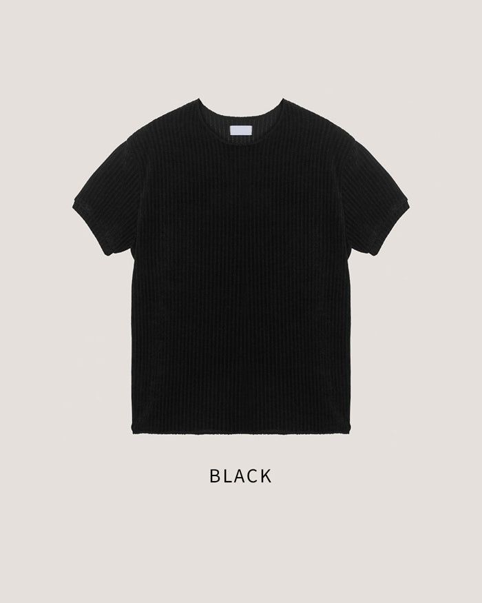 (M's) Velour Dekki Short Sleeve Knit