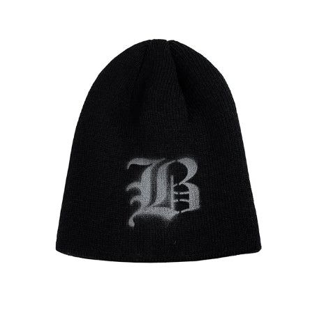 hand logo short beanie
