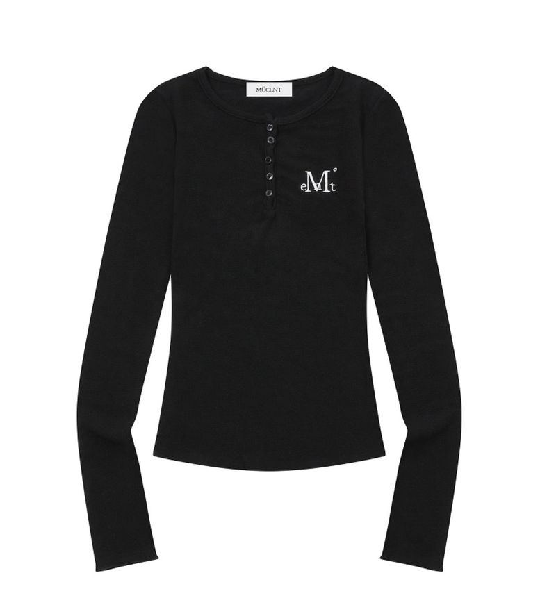 MUCENT(ムセント)の「RICOA HENRY NECK SLIM FIT LONG SLEEVE T (4COLOR)(Tops)」