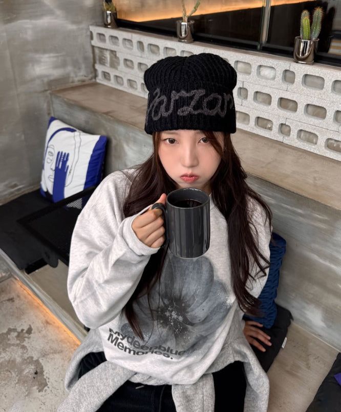 13:13 FLOWER SWEAT SHIRTS_2 COLORS