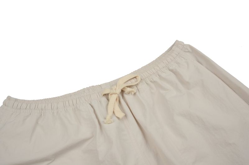 CCCC EMBROIDERED NYLON SHORTS(BEIGE)