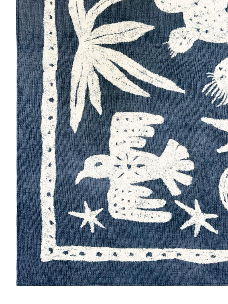 Sserpe Resort Scarf Navy