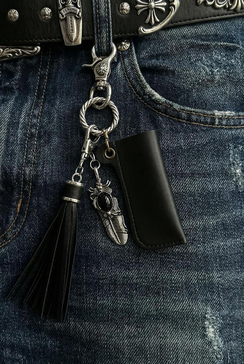 ASCLO（エジュクロ）の「[A-A0026] ウェスタンカボションキーリング（Toys/Key Holders）」