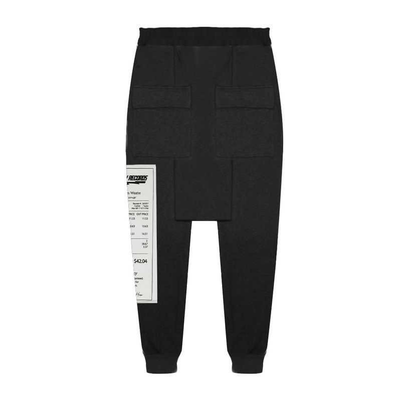 Receipt Patch Sarouel Pants