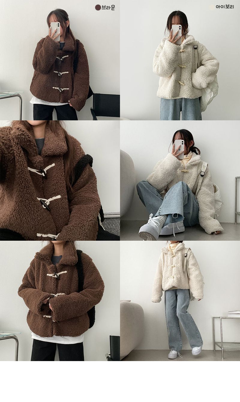 [Quilted!] Tero collar wool tteokbokki jacket