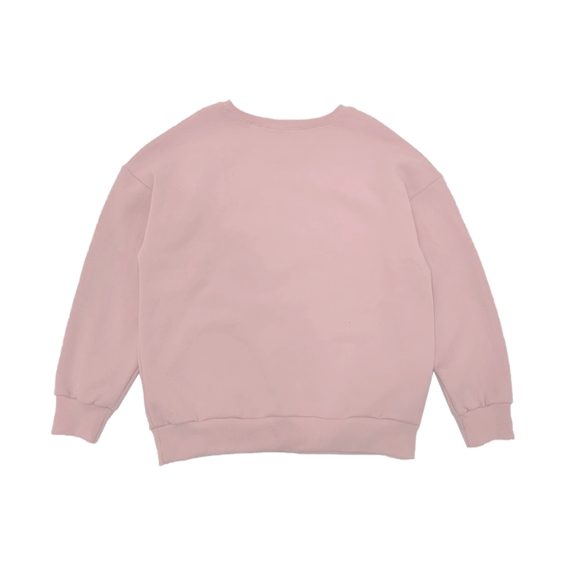 BIG FLOWER NAPPING SWEAT SHIRT
