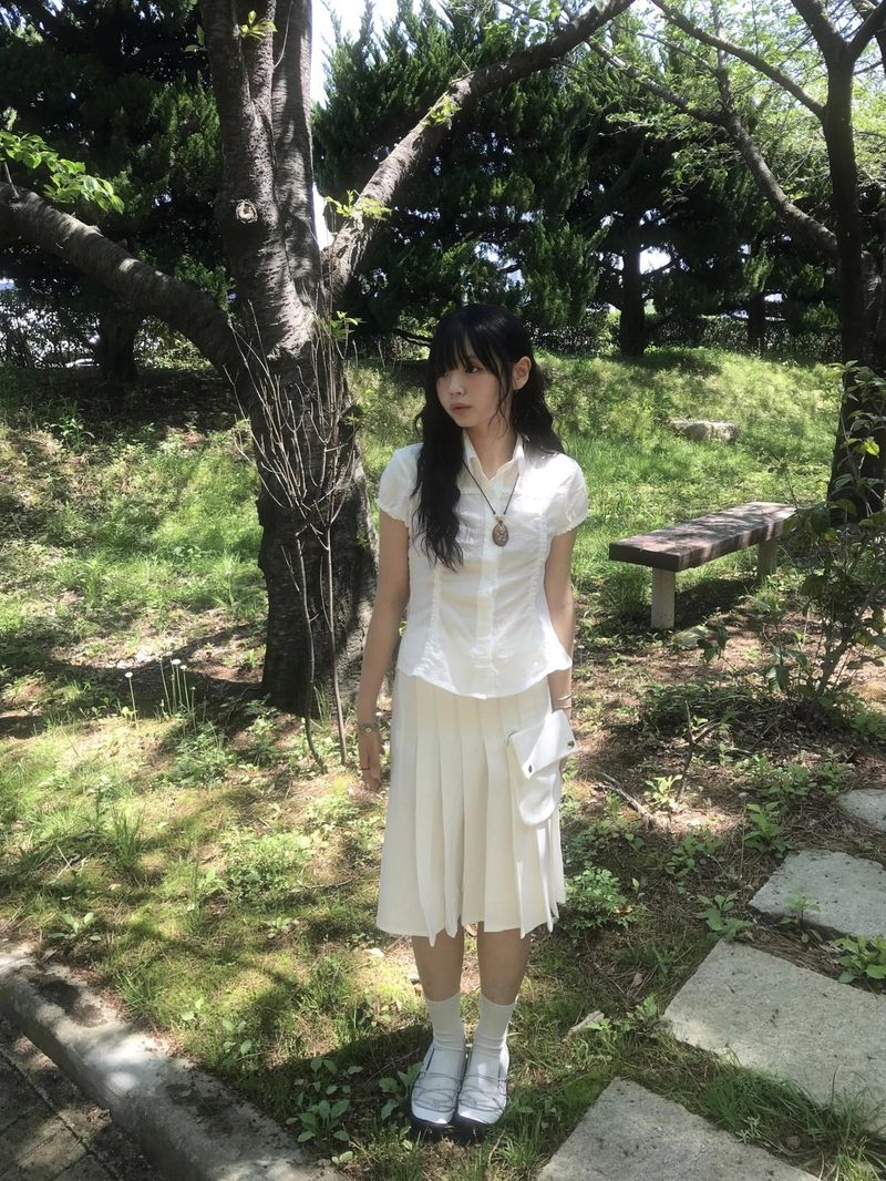 ao vintage frill shirts