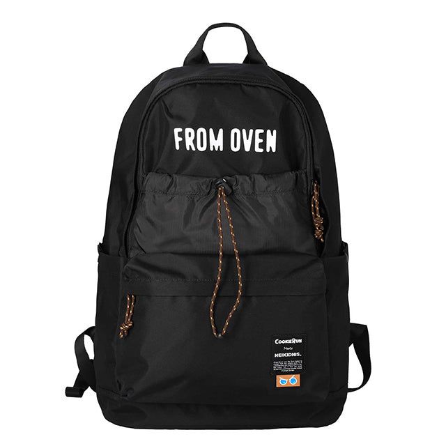 NEIKIDNIS（ネイキドニス）の「[NEIKIDNIS X COOKIERUN] GINGER BRAVE STRING BACKPACK / BLACK（Bags）」