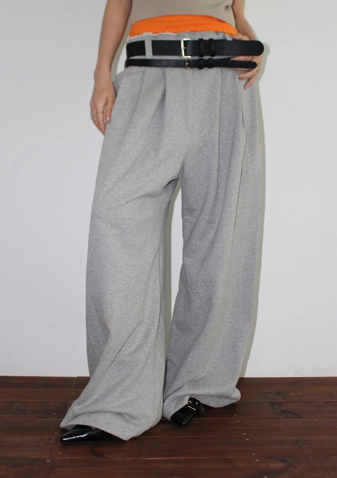 AAKE(アケ)の「RAW-CUTTING RIVET SWEAT PANTS(Pants)」