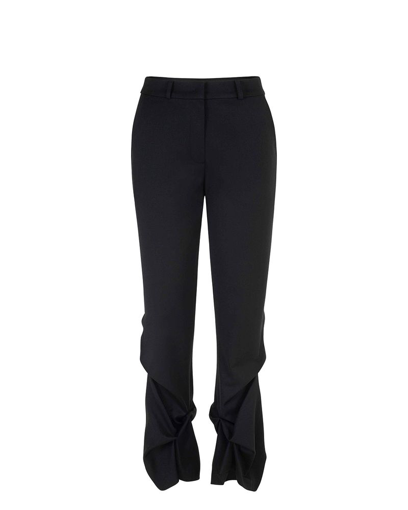 DOZI - Slim Trousers _ Black
