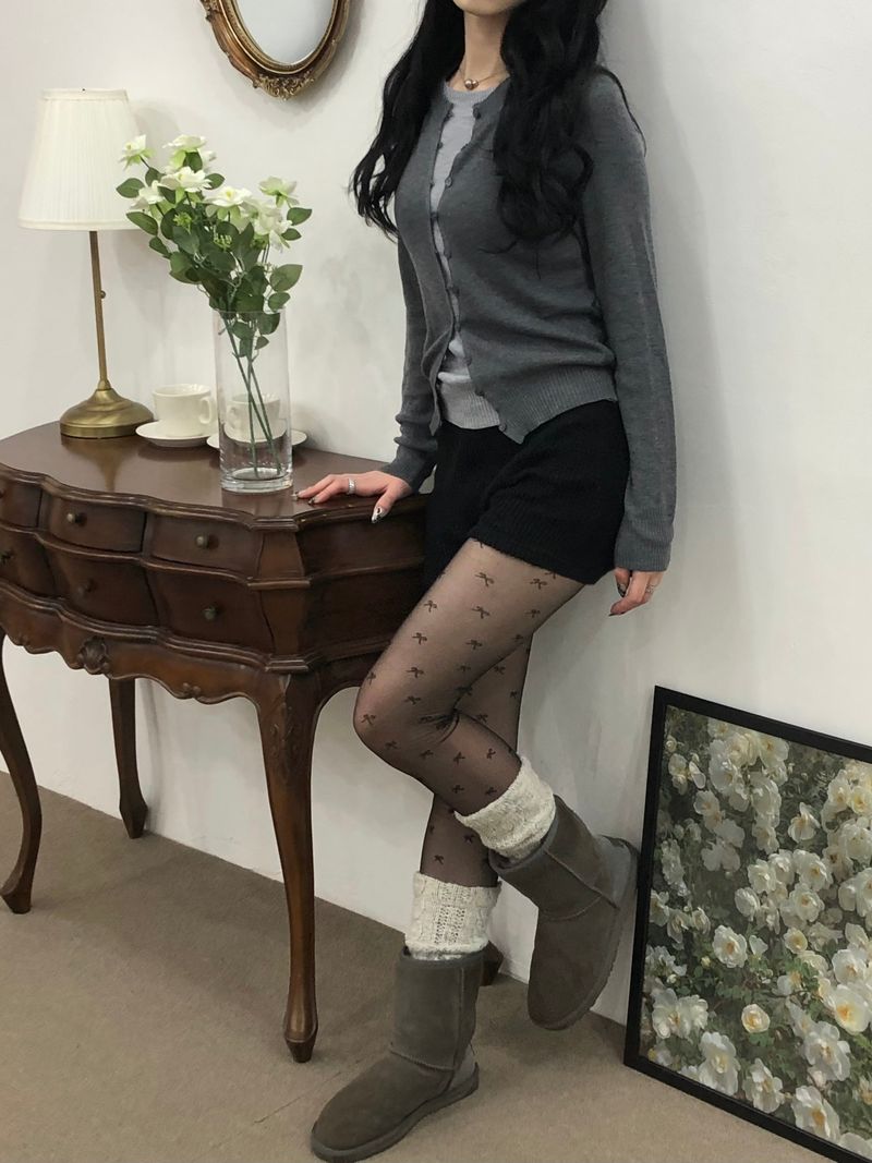 Sweater T & Cardigan Set