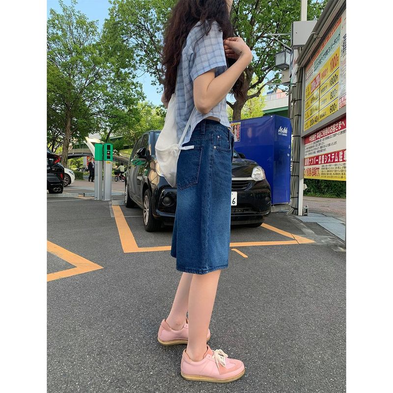 Mao Bermuda Denim Pants