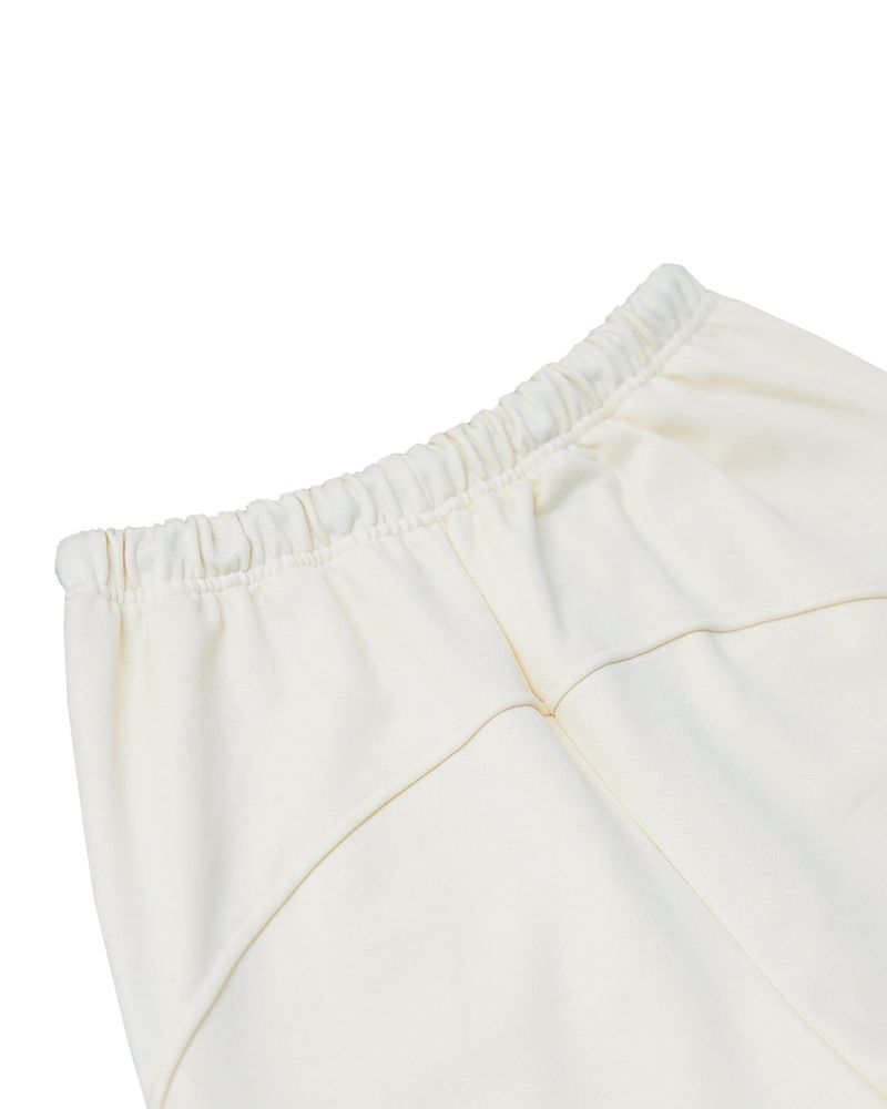 Snap curve sewat pants / butter