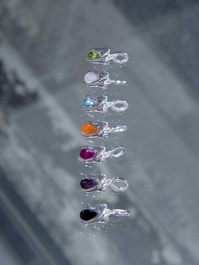 【MADE】Teeth Jewel (Fire Opal)