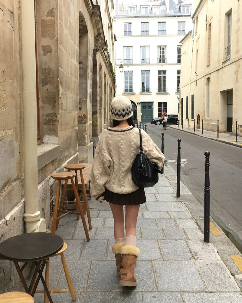 [ORIGINAL] After Platform Long Mouton Boots