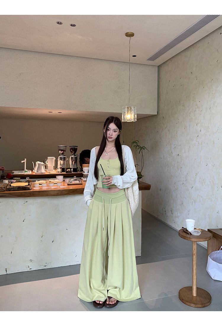 Air conditioner loose fit bolero cardigan