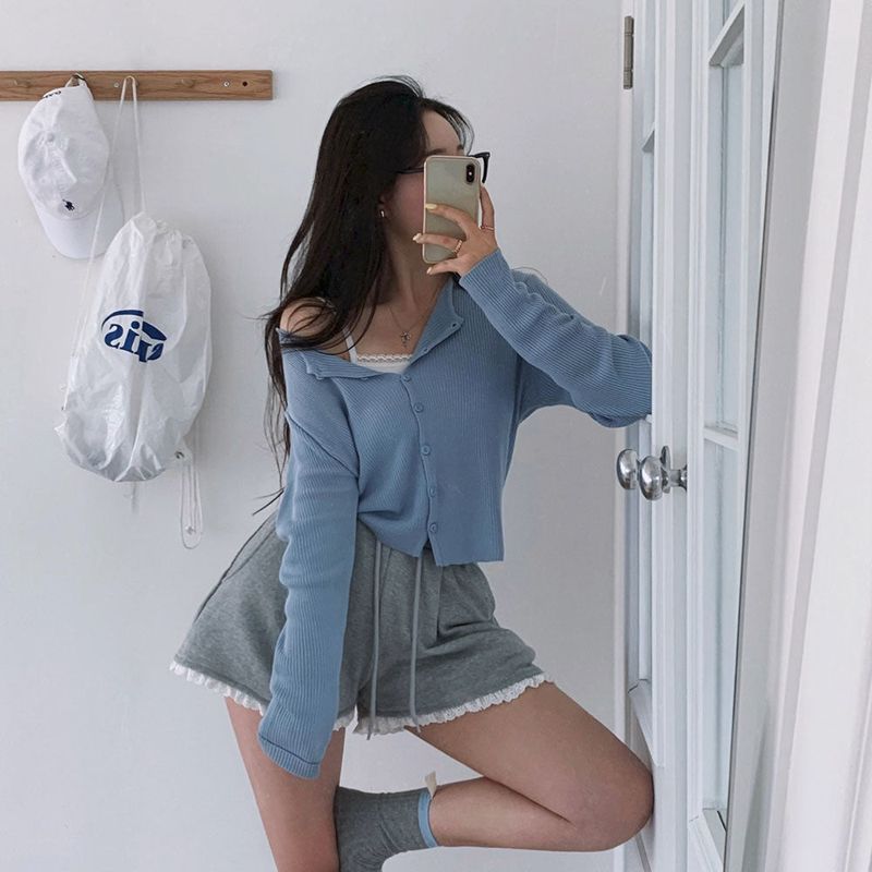[BELLIDE MADE] Solve Round Rib Cardigan