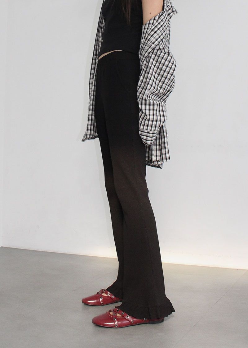 STUD FLAT SHOES