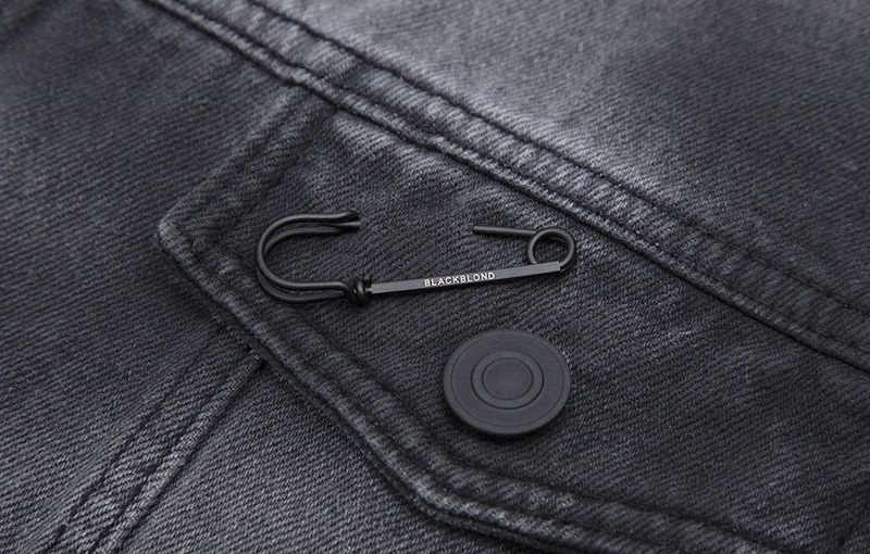 BBD Basic Sprayed Custom Denim Jacket (Dark Gray)