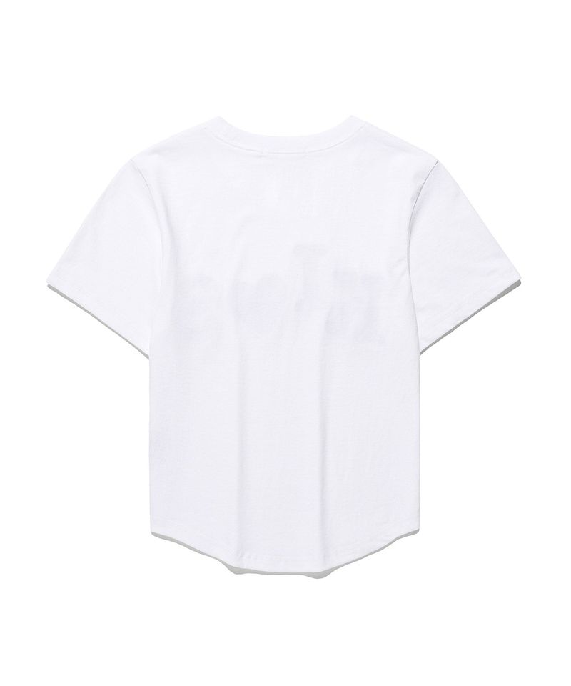 Bumpy Kiss Logo Tee White (KIB6MFT503A)