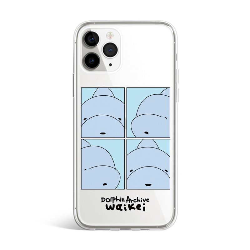 WaiKei(ワイケイ)の「Jelly phone case dolphin cartoon 4cut(Smartphone Accessories)」