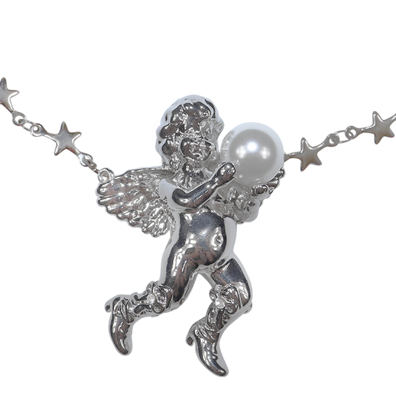 hurjaboyacc（ホジャボーイアクセ）の「Angel in cowboy boots necklace（Accessories）」
