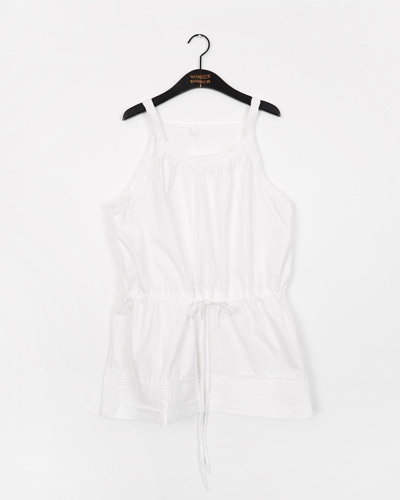 Asel Lace String Mini Sleeveless Dress