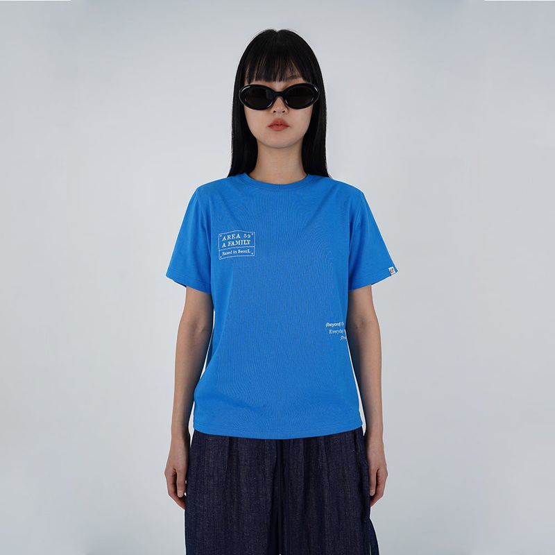 スローガンレギュラーTシャツ