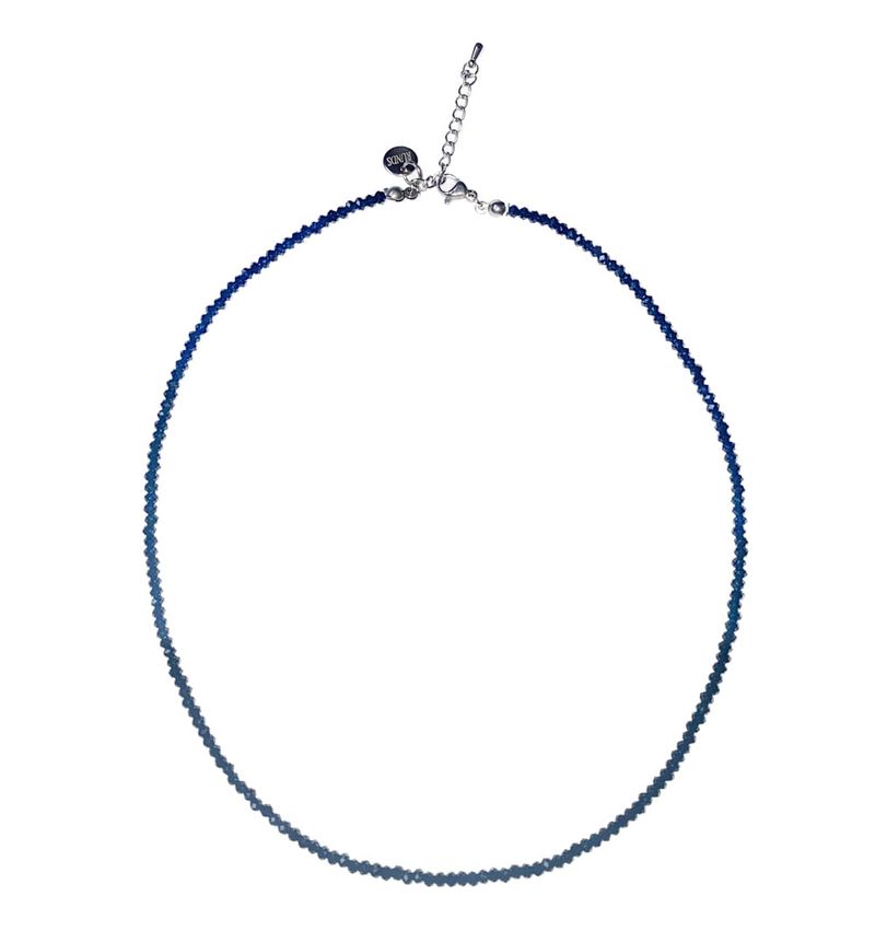 color crystal beads necklace (8color)