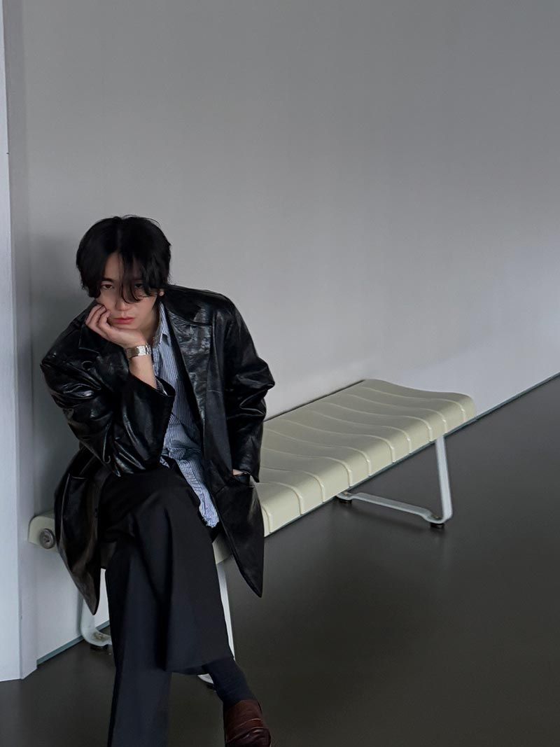 ASCLO Hunting Leather Blazer (2color)