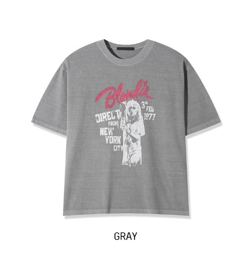 Velod Crop Printing Short Sleeve Tee