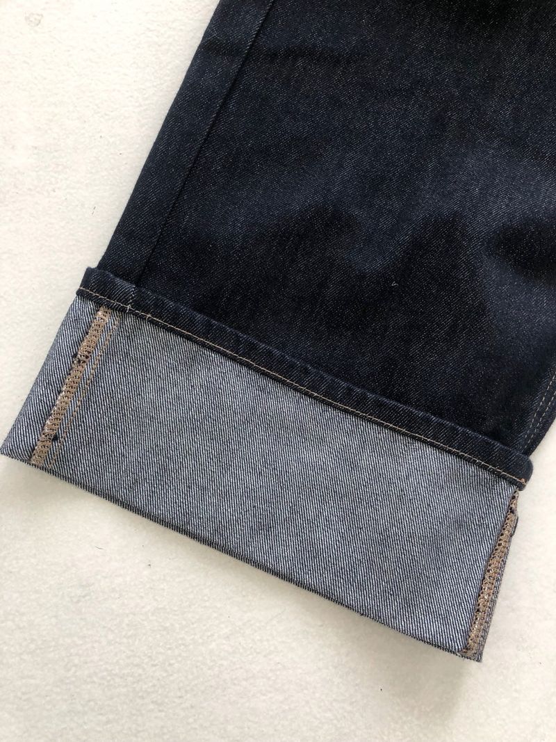 Nonfade roll-up denim