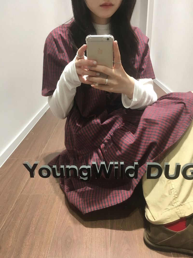 Coats check dress (2color)
