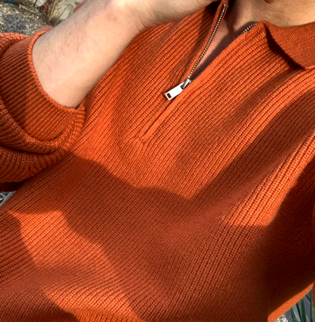  Slag Bella Hachi Half Zip Up Kara Knit