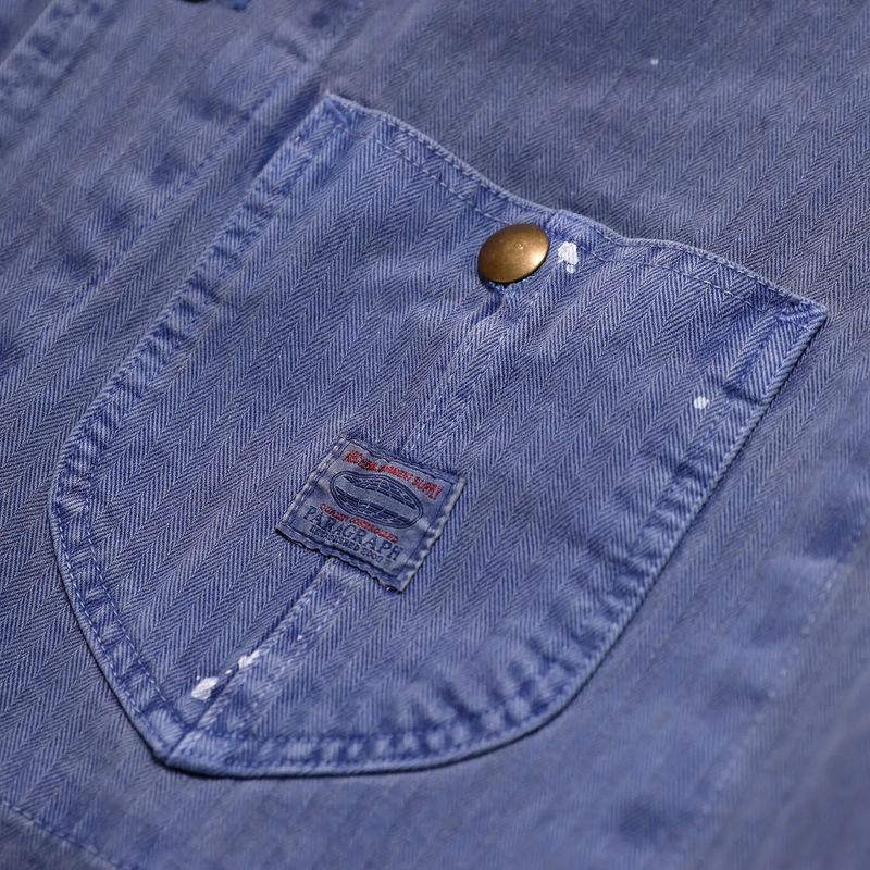 FADED HERRINGBONE CHORE JACKET