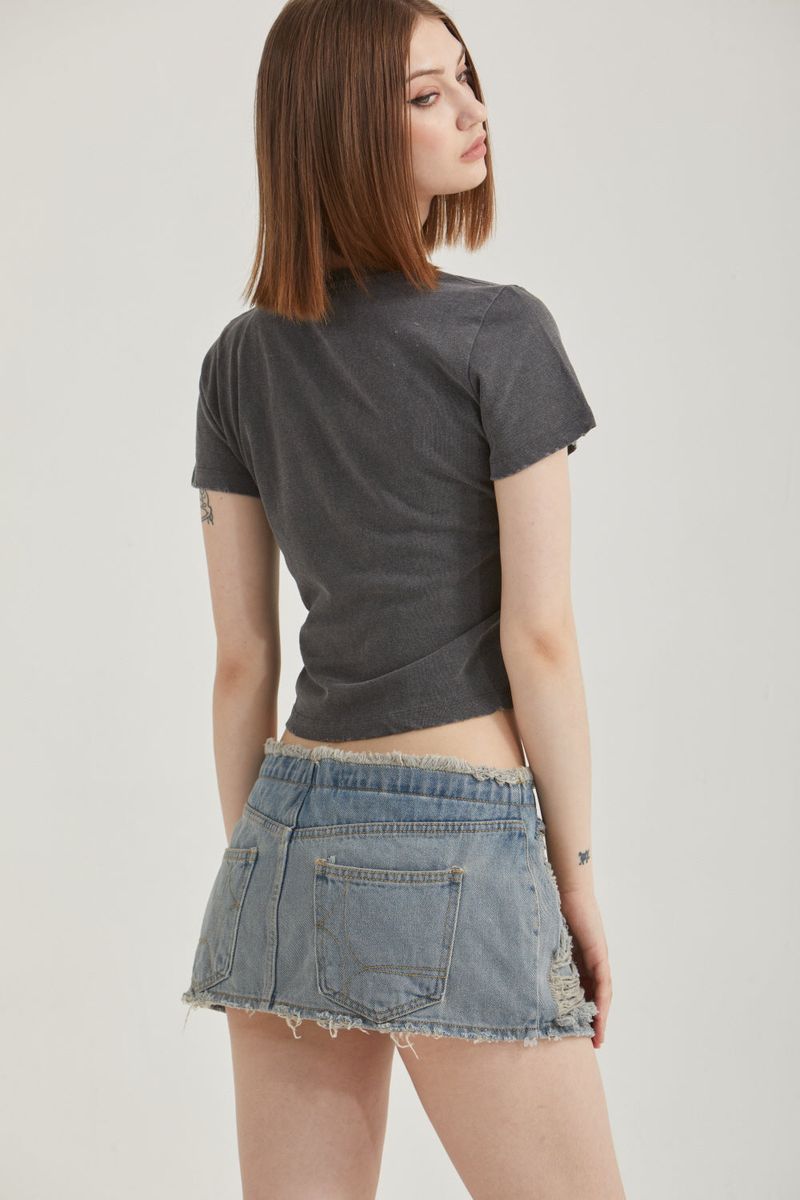 WASHING CRACK T-SHIRT