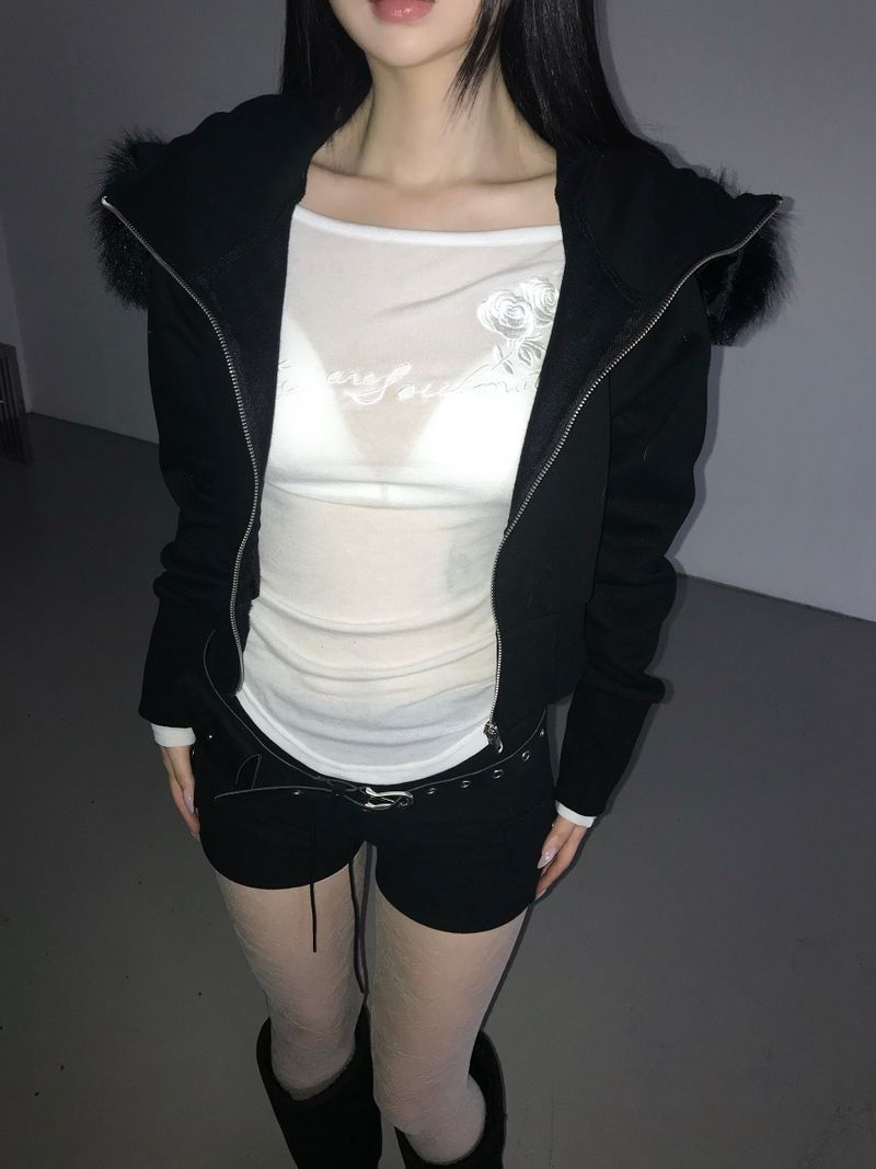 soulmate lettering top(2 color