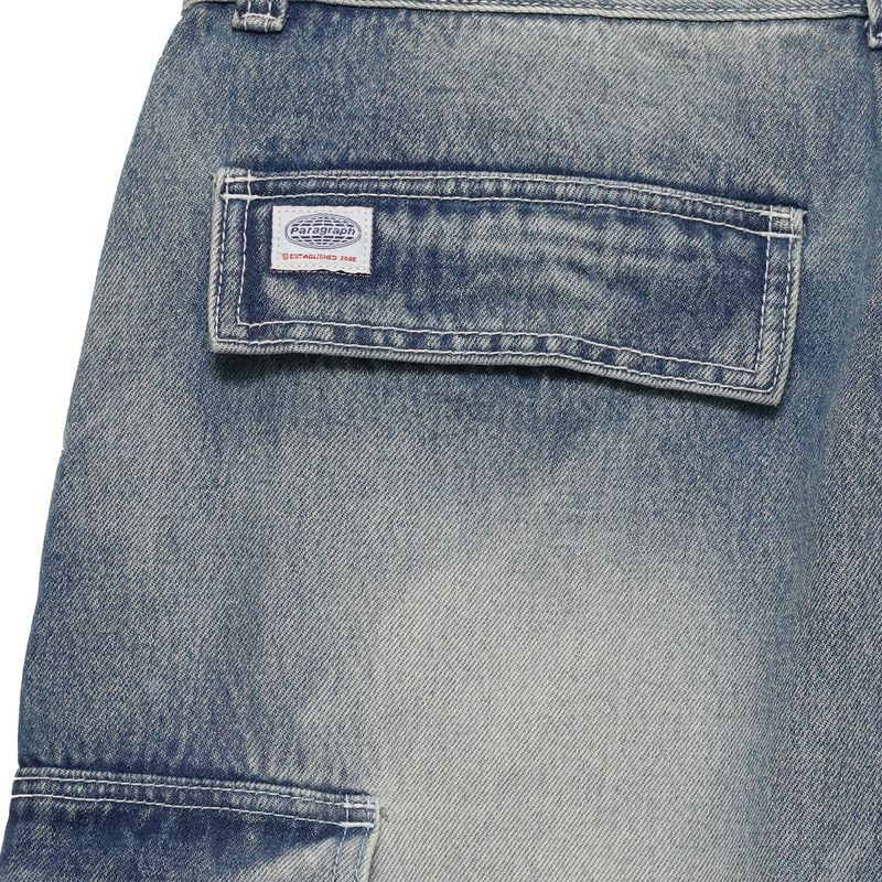 PARAGRAPH CARGO DENIM PANTS