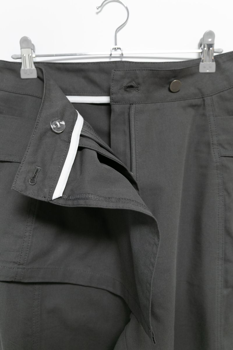wrap skirt pocket pants(3colors)