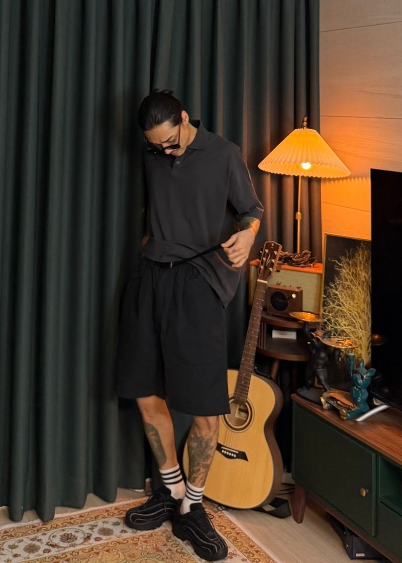 [ virstyle original ] INKKI Coolmax Twill Shorts 