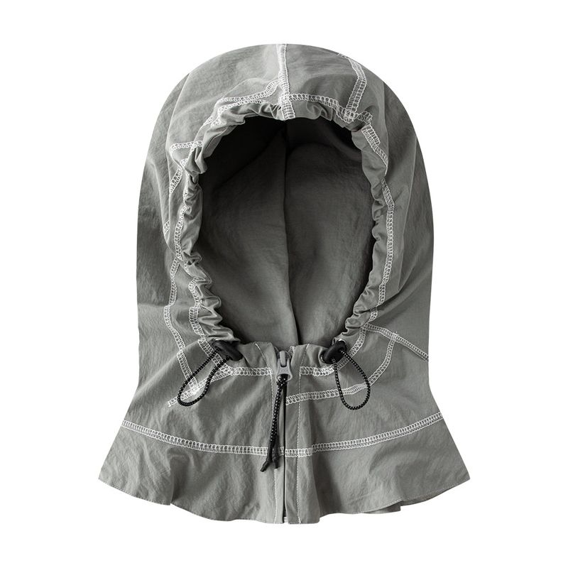 mahagrid（マハグリッド）の「CURVED STITCH BALACLAVA（Hats）」