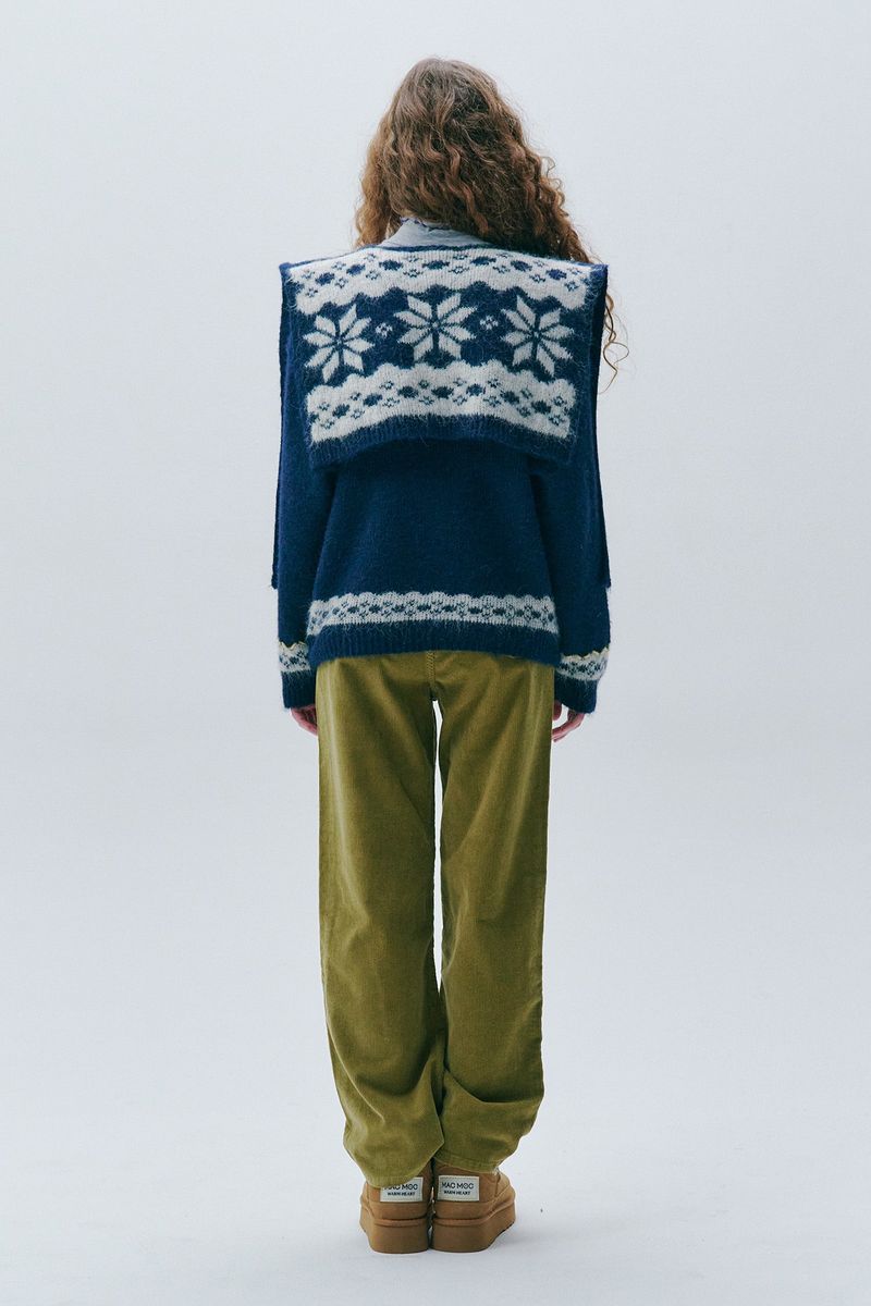 Winter Warmie Knit [Navy]