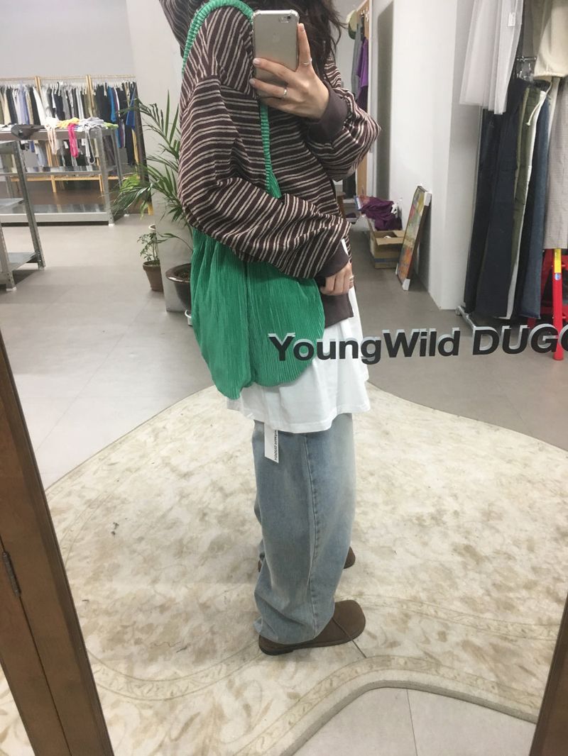 Marie Wave Shoulder Bag (8color)
