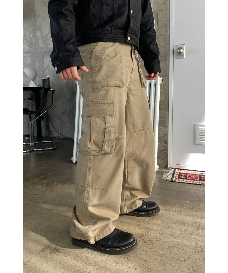 Washing Fatigue Cargo Pants