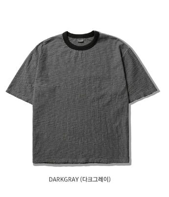 EZKATON（エズカートン）の「26SS★ Bourdon Pigment Slub Short Sleeve（Tops）」