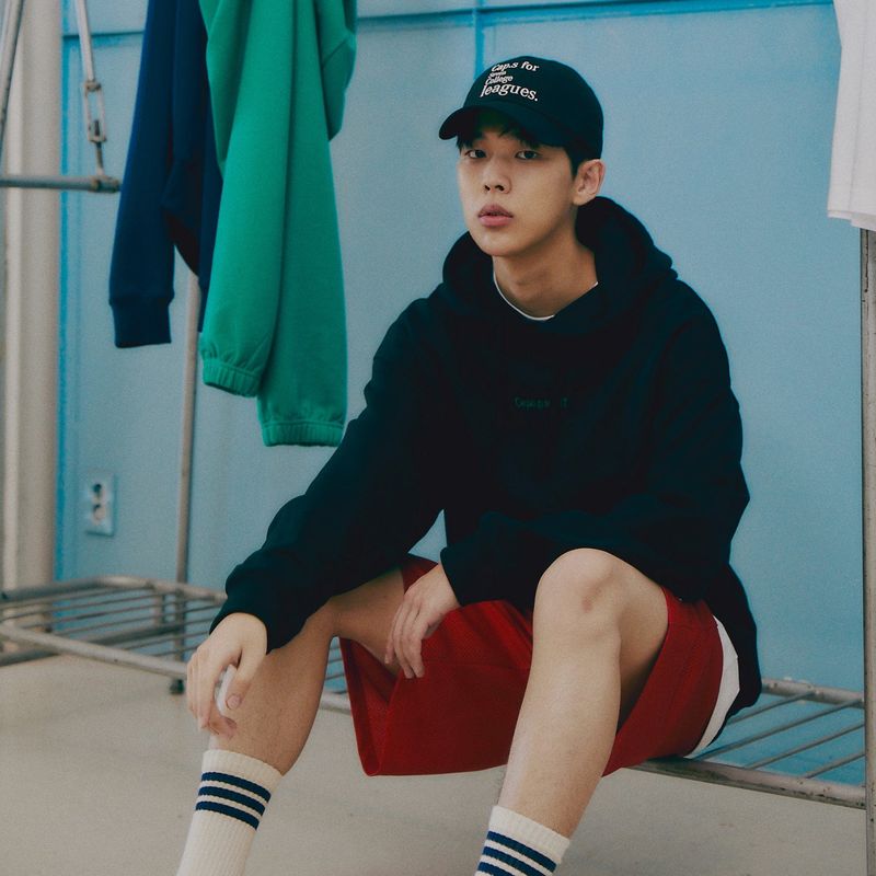 7 COLLEGE WORDING BALL CAP