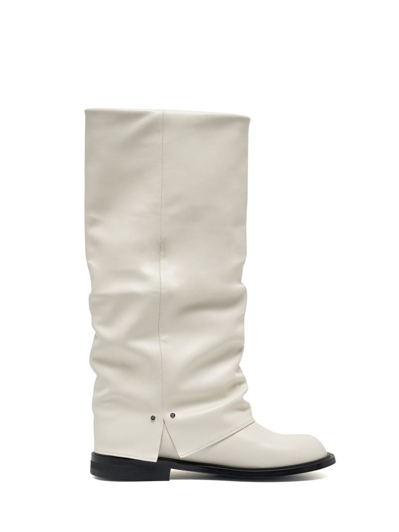 Leg warmer long Boots ivory