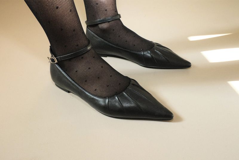 Low Shirring Stiletto